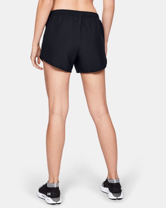 Women's UA Speed Stride Shorts, Black, pdpMainDesktop image number 2
